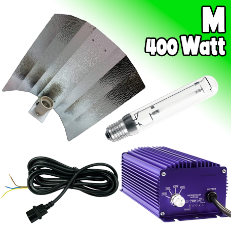 SafeLine LAMPEN SET 400 Watt mit Hammerschlagreflektor - DIGITAL