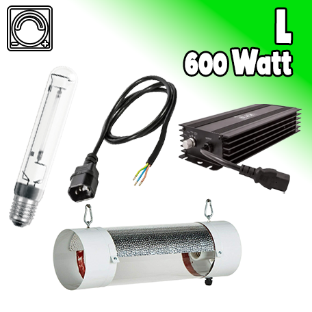 LAMPEN SET Cooltube "Spudni" 125mm - 600 Watt - DIGITAL