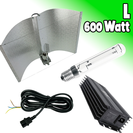 Adjust-A-Wings LAMPEN SET 600 Watt mit Reflektor Large - ANALOG
