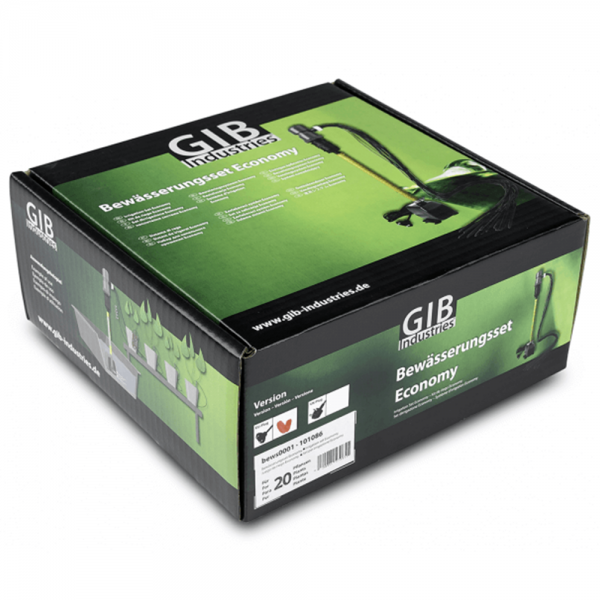GIB Industries Bewässerungsset - Verpackung