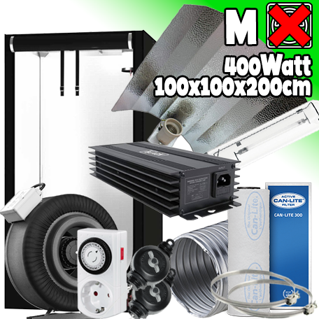 GROWBOX SET HS100 400Watt 100x100x200cm - ANALOG