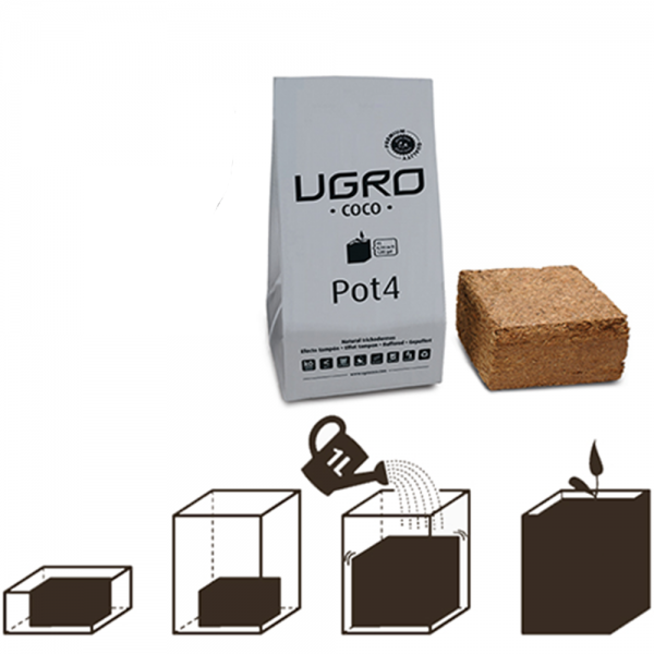 UGRO Pot4 4L (inkl. Topf) - normal 