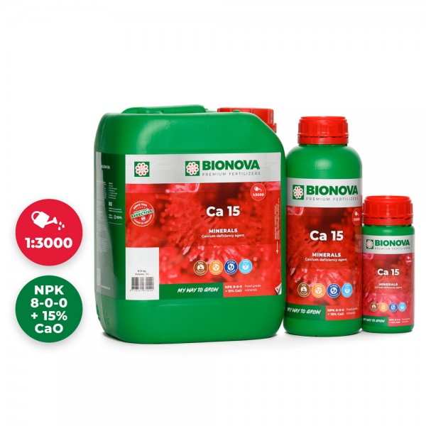 BioNova Minerals Ca-15 - 0,25L / 1L