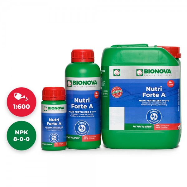 BioNova Nutri Forte Steinwolle Grunddünger A&B - 1L / 5L / 20L